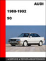 Thumbnail Audi 90 1988-1992 Factory Service Repair Manual