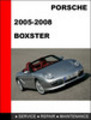 Thumbnail Porsche Boxster 987 2005-2008 Workshop Service Repair Manual