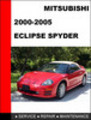 Thumbnail Mitsubishi Eclipse Spyder 2000-2005 Service Repair Manual Thumbnail Mitsubishi Eclipse Spyder 2000-2005 Service Repair Manual