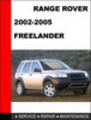 Thumbnail Range Rover Freelander 2002-2005 Service Repair Manual Thumbnail Range Rover Freelander 2002-2005 Service Repair Manual