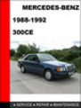 Thumbnail Mercedes-Benz 300CE 1988-1992 Workshop Service Repair Manual Thumbnail Mercedes-Benz 300CE 1988-1992 Workshop Service Repair Manual