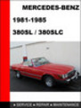 Thumbnail Mercedes-Benz 380SL - 380SLC 1981-1985 Service Repair Manual Thumbnail Mercedes-Benz 380SL - 380SLC 1981-1985 Service Repair Manual