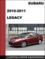 Thumbnail Subaru Legacy 2010-2011 Repair Service manual download