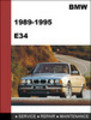 Thumbnail BMW E34 1988-1995 5-series Service Repair Manual Download