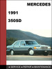 Thumbnail Mercedes-Benz 350SD w126 1991 Factory WORKSHOP Service manual Thumbnail Mercedes-Benz 350SD w126 1991 Factory WORKSHOP Service manual