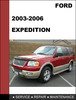 Thumbnail Ford Expedition 2003 to 2008 Factory workshop Service Repair Manual