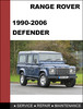 Thumbnail Range Rover Defender 1990 - 2006 OEM Factory Service Repair Workshop Manual Thumbnail Range Rover Defender 1990 - 2006 OEM Factory Service Repair Workshop Manual