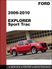 Thumbnail Ford Explorer & Explorer Sport Trac 2006 to 2010 Factory workshop Service Repair Manual