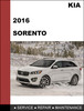 Thumbnail KIA Sorento 2016 OEM Factory Service Repair Workshop Manual