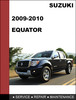 Thumbnail Suzuki Equator 2009 & 2010 Factory workshop Service Repair Manual