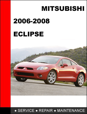 Product picture Mitsubishi Eclipse 2006-2008 Factory Service Repair manual