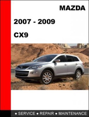 Product picture 2007/2008/2009 Mazda CX9 Factory Service Repair Manual