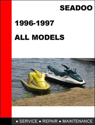 Product picture Bombardier Seadoo 1996-1997 all model Service Repair Manual