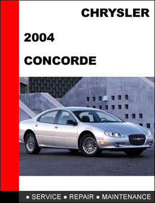 Product picture Concorde 2004 Workshop Factory Service repair manual