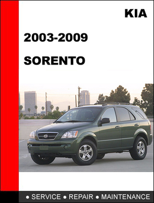 Product picture KIA Sorento 2003-2009 Workshop Factory Service Repair Manual
