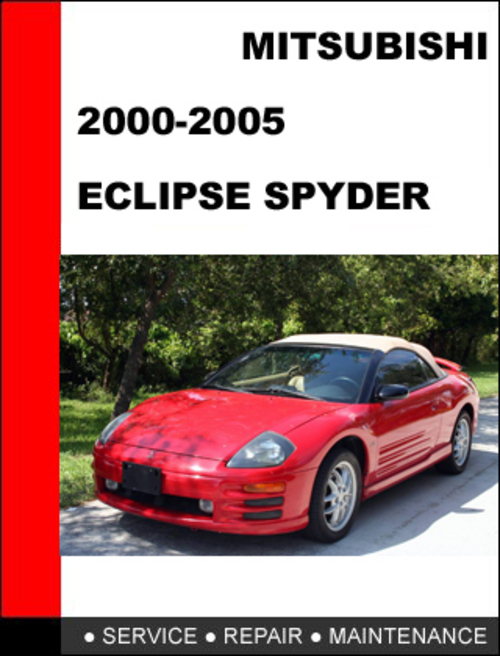 Product picture Mitsubishi Eclipse Spyder 2000-2005 Service Repair Manual