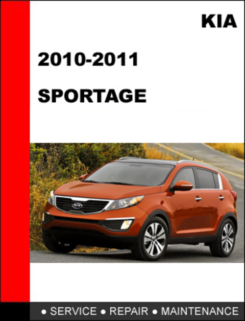 Product picture KIA Sportage 2010-2011 Factory Service Repair Manual