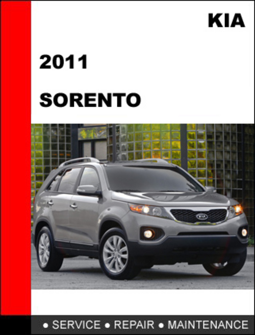 Product picture KIA Sorento 2011 OEM Factory Service Workshop Repair Manual