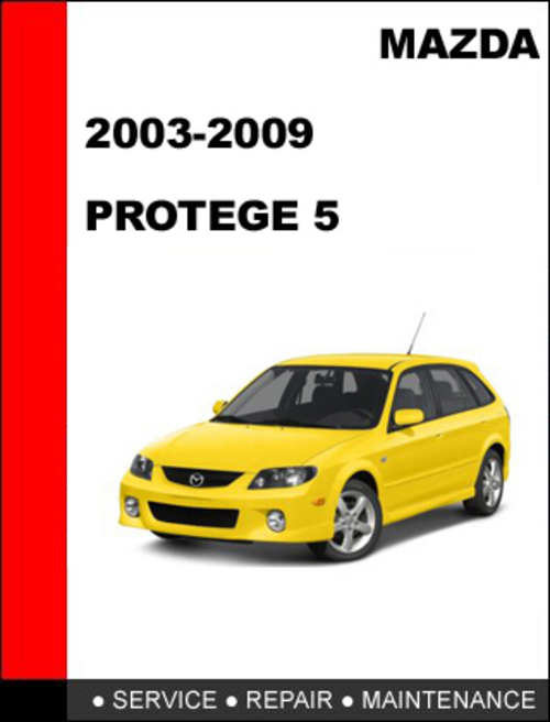 Product picture Mazda Protege 5 2001-2003 Factory Service Repair Manual