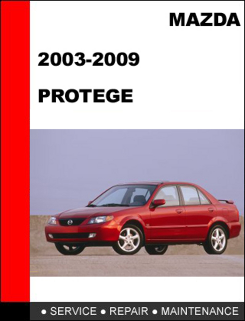 Product picture Mazda Protege 1999-2003 Factory Service Repair Manual