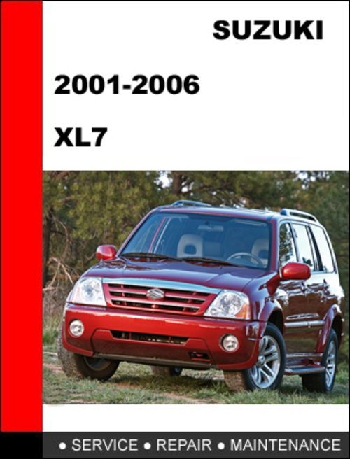 Product picture Suzuki XL7 2001-2006 Factory Service Workshop Repair Manual
