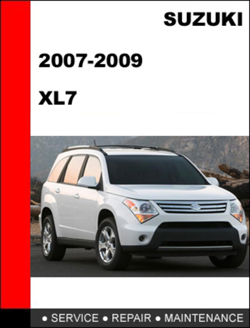 Product picture Suzuki XL7 2007-2009 Workshop Service Repair Manual