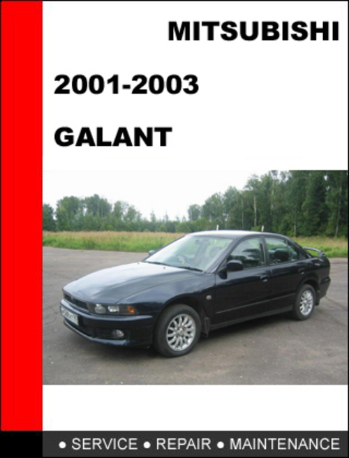 Product picture Mitsubishi Galant 2001-2003 Factory Service Repair Manual