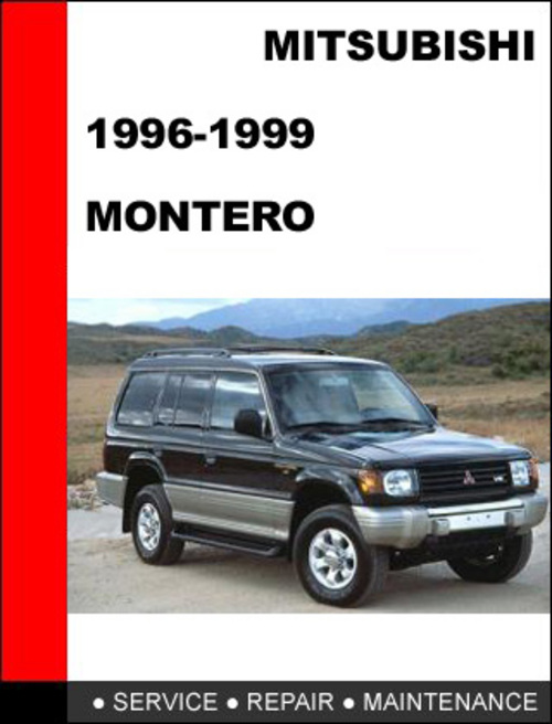 Product picture Mitsubishi Montero 1996-1999 Factory Service Repair Manual