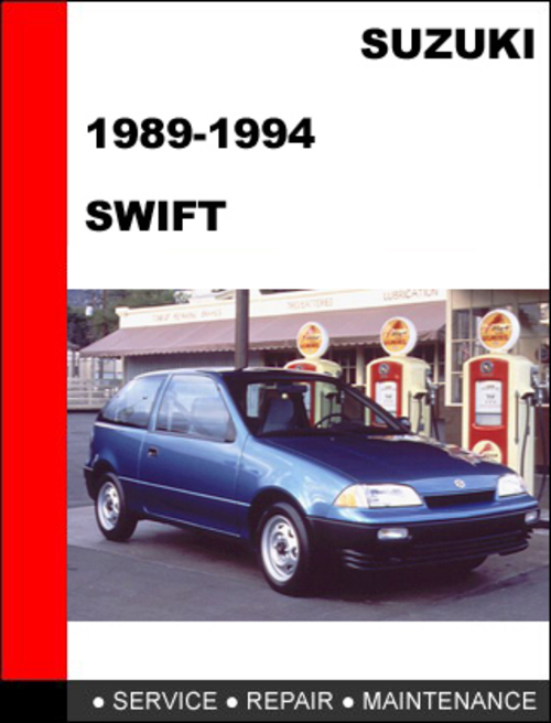 Product picture Suzuki Swift GTI 1989-1994 Service Repair Manual Download