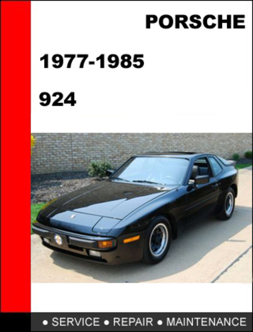 Product picture Porsche 924 1977-1985 Workshop Service Repair Manual 