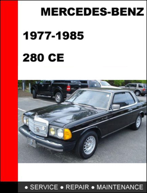 Product picture Mercedes-Benz 280CE 1977-1985 Factory Service Repair Manual