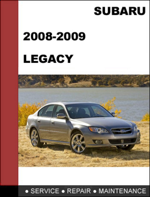 Product picture 2008-2009 Subaru Legacy Repair Service manual download