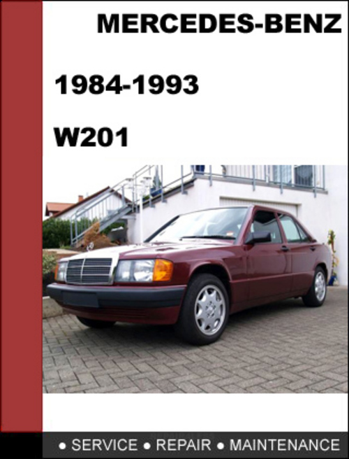 Product picture Mercedes-Benz W201 1984-1993 Factory Service Repair Manual