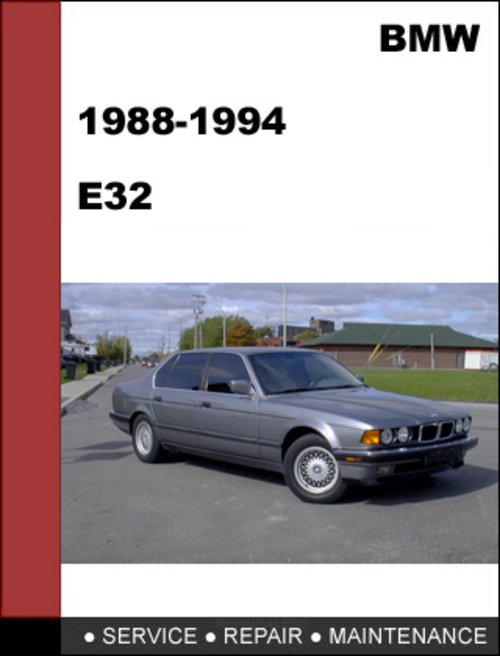 Product picture BMW E32 1988-1994 7-series Service Repair Manual Download