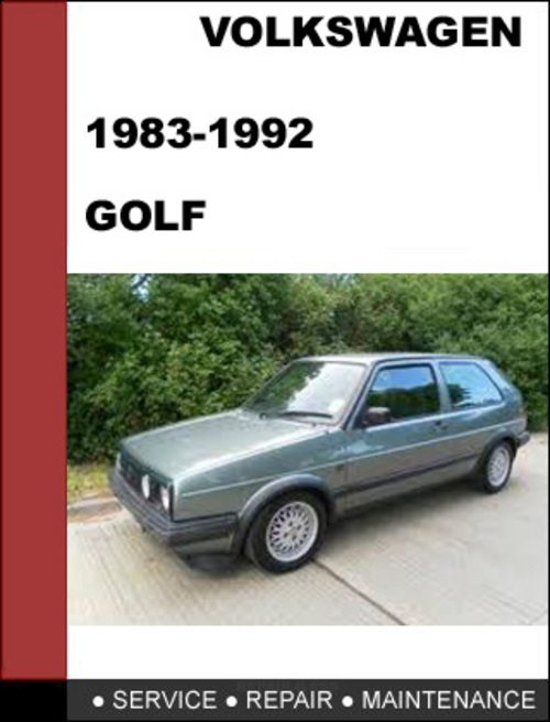 Product picture Volkswagen Golf MK2 1983-1992 Service Repair Manual