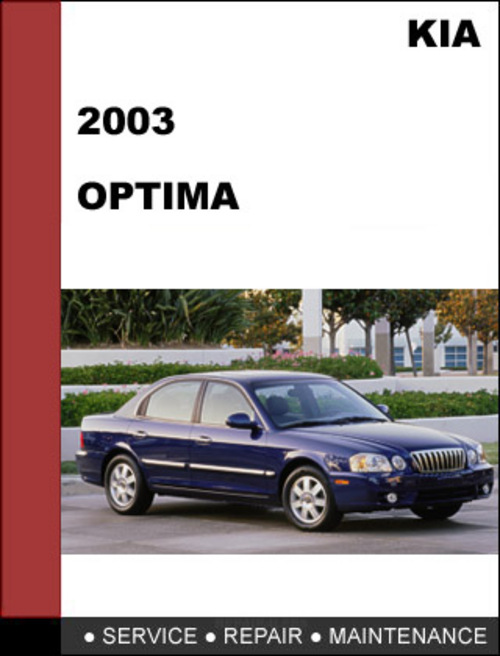 Product picture KIA Optima 2003 Factory Service Repair Manual Download
