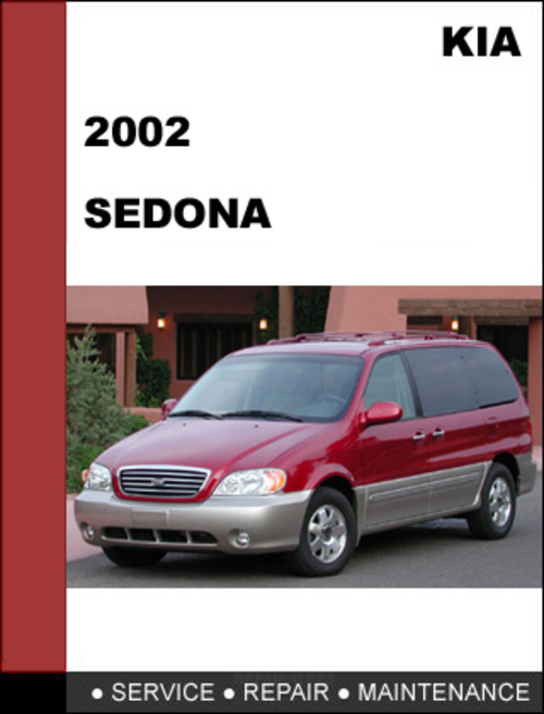 Product picture KIA Sedona 2002 OEM Factory Service Repair Manual Download