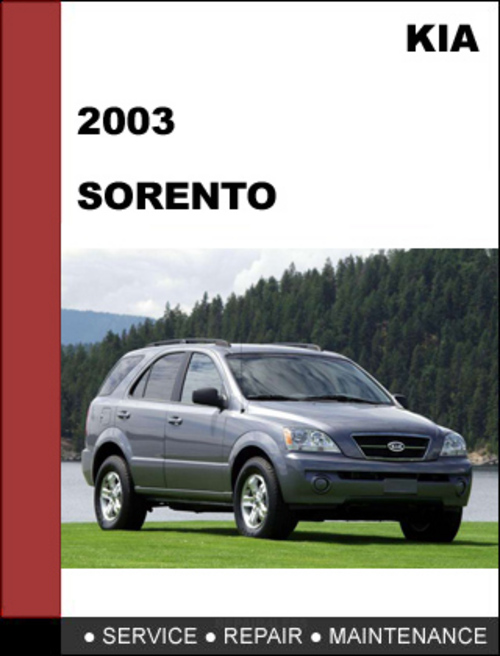 Product picture KIA Sorento 2003 OEM Factory Service Repair Manual Download
