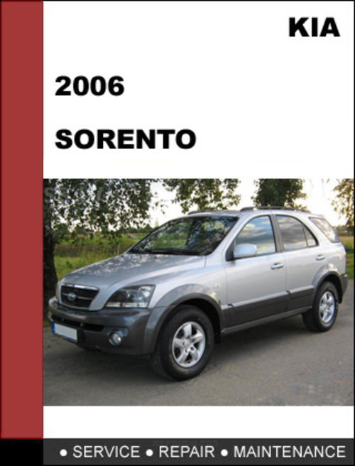 Product picture KIA Sorento 2006 OEM Factory Service Repair Manual Download