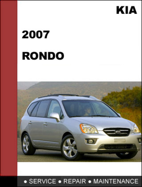 Product picture KIA Rondo 2007 OEM Service Repair Manual Download