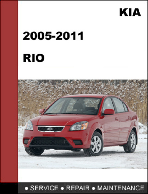 Product picture KIA RIO 2005-2011 OEM Factory Service Repair Manual Download