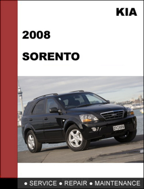 Product picture KIA Sorento 2008 OEM Factory Service Repair Manual Download