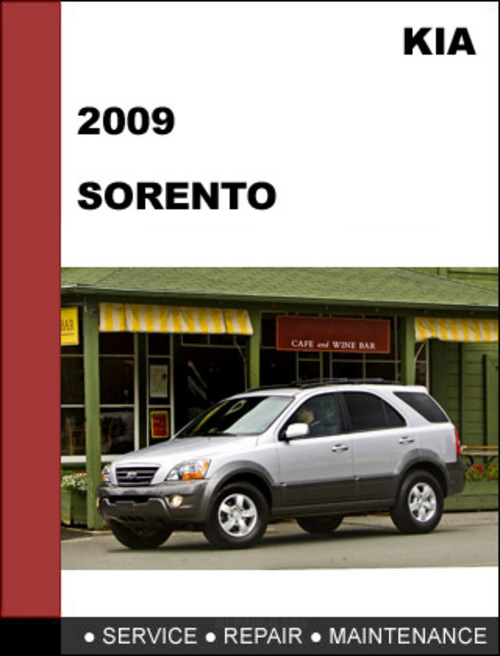 Product picture KIA Sorento 2009 OEM Service Repair Manual Download
