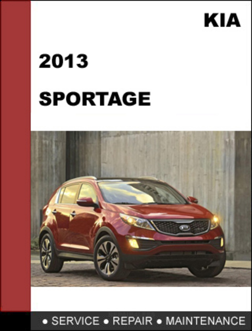 Product picture KIA Sportage 2013 OEM Factory Service Repair Workshop Manual Download