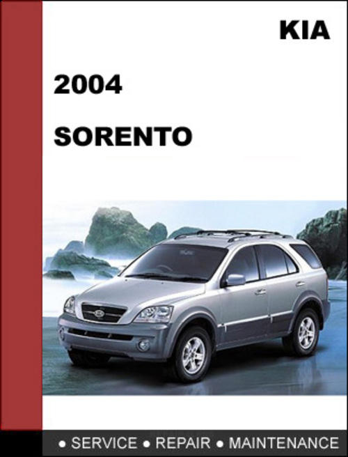 Product picture KIA Sorento 2004 OEM Factory Service Repair Manual Download