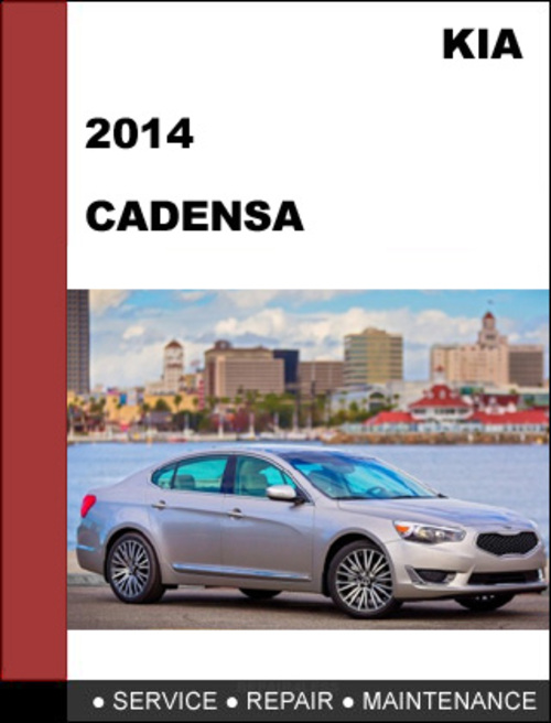 Product picture KIA Cadenza 2014 Factory Service Workshop Repair Manual