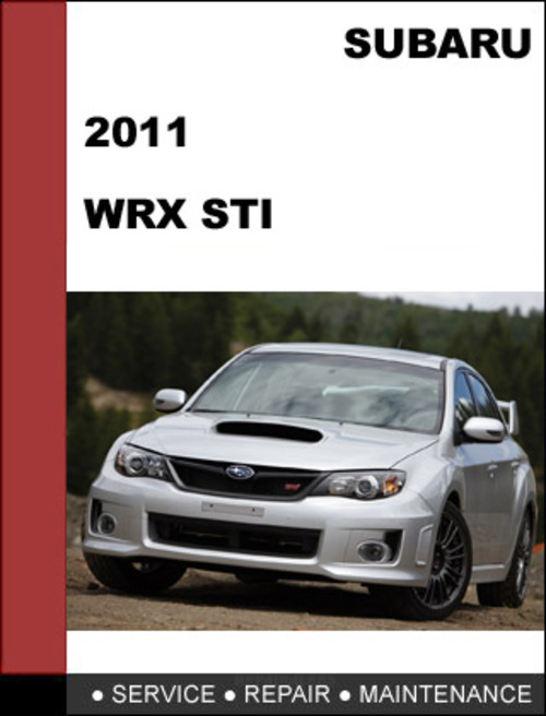 Product picture Subaru impreza STI 2011 factory SHOP Service Repair Manual