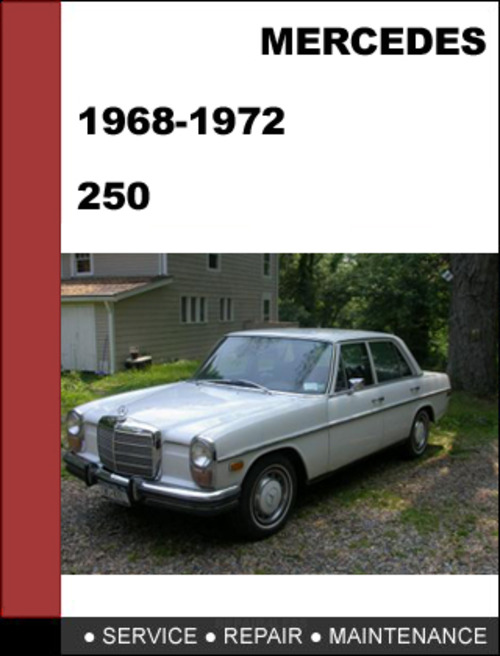 Product picture Mercedes-Benz 250 1968-1972 Factory WORKSHOP Service Repair manual Download