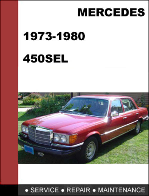 Product picture Mercedes-Benz 450SEL1973-1980 Factory WORKSHOP Service Repai