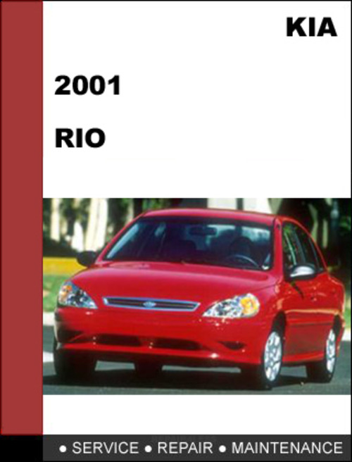 Product picture KIA RIO 2001 Factory Service Repair  Manual & Electronic Troubleshooting manual